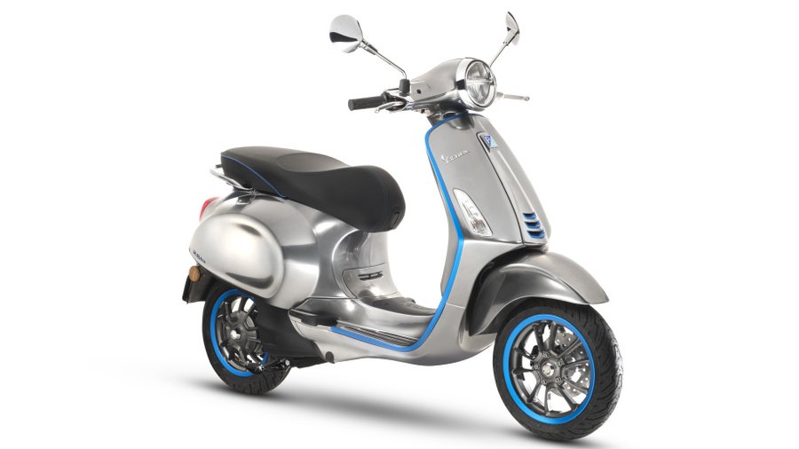 Vespa Elettrica electric scooter to begin production next month