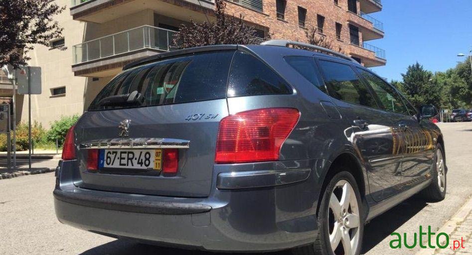2007' Peugeot 407 Sw photo #1