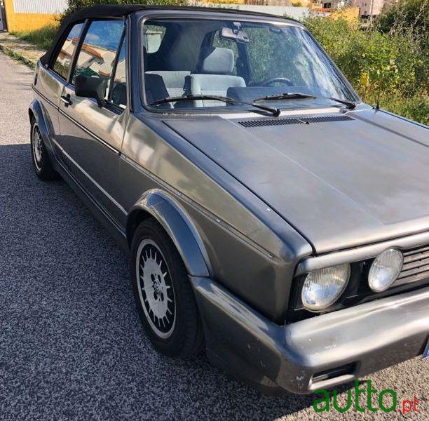 1989' Volkswagen Golf Mk1 Cabrio 1.6 photo #1