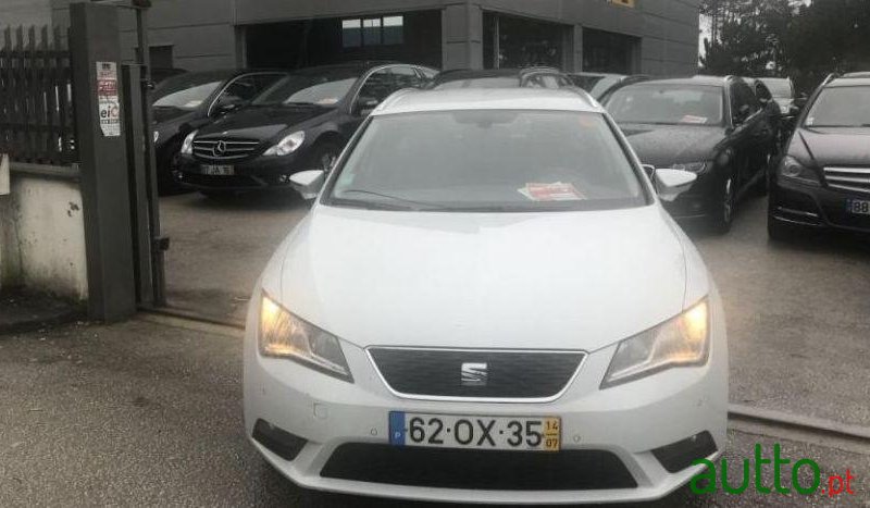 2014' SEAT Leon 1.6 Tdi Ecomotive Style photo #2