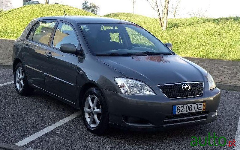 2002' Toyota Corolla 1.6 Vvt-I photo #3