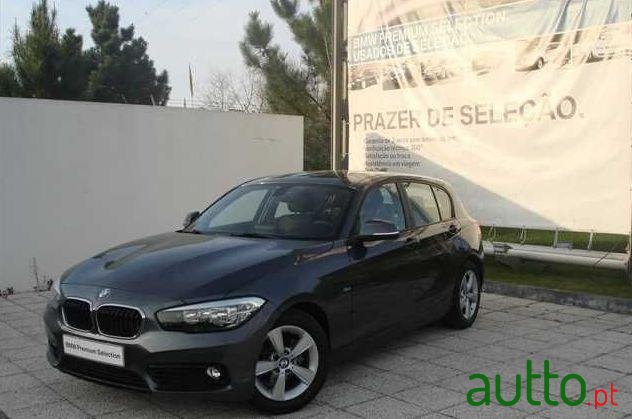 2016' BMW 116 D Edynamics Line Sport photo #1