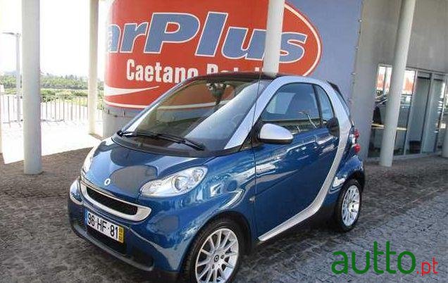 2009' Smart Fortwo 1.0 T Pulse 84 photo #1