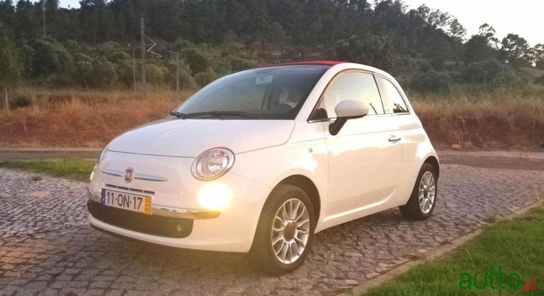 2014' Fiat 500C Descapotável photo #1