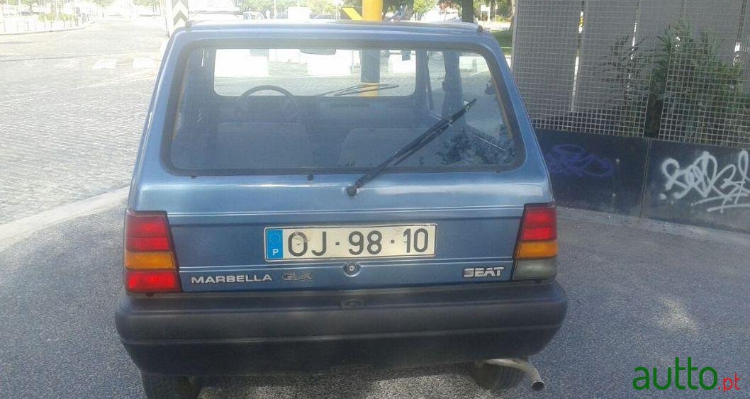 1989' SEAT Marbella photo #2