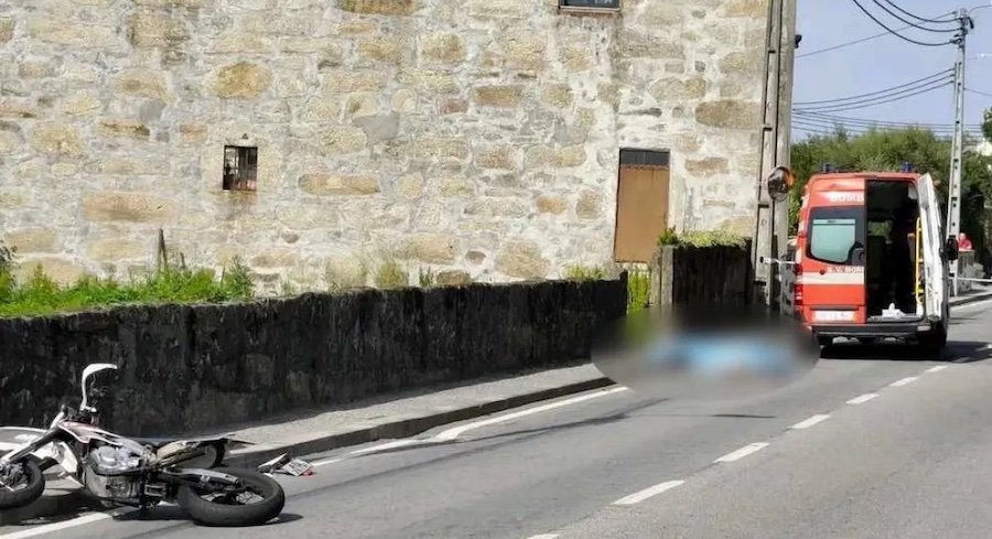 Motociclista morre em acidente na Maia