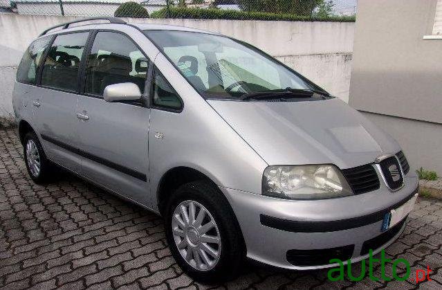 2001' SEAT Alhambra 1.9 Tdi Confort photo #1