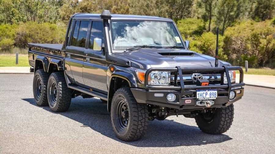 Rule The Off-Road With This 6x6 Toyota Land Cruiser Conversion