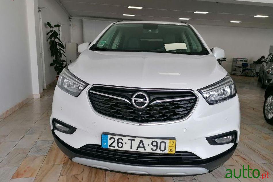 2017' Opel Mokka-X 1.6 Cdti photo #4