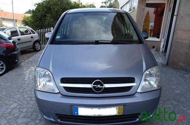 2003' Opel Meriva photo #2