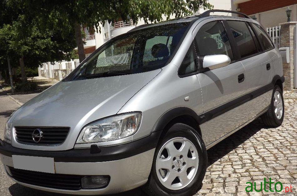 2001' Opel Zafira photo #3