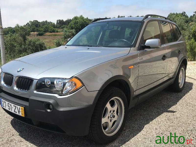 2005' BMW X3 2.0 D photo #4