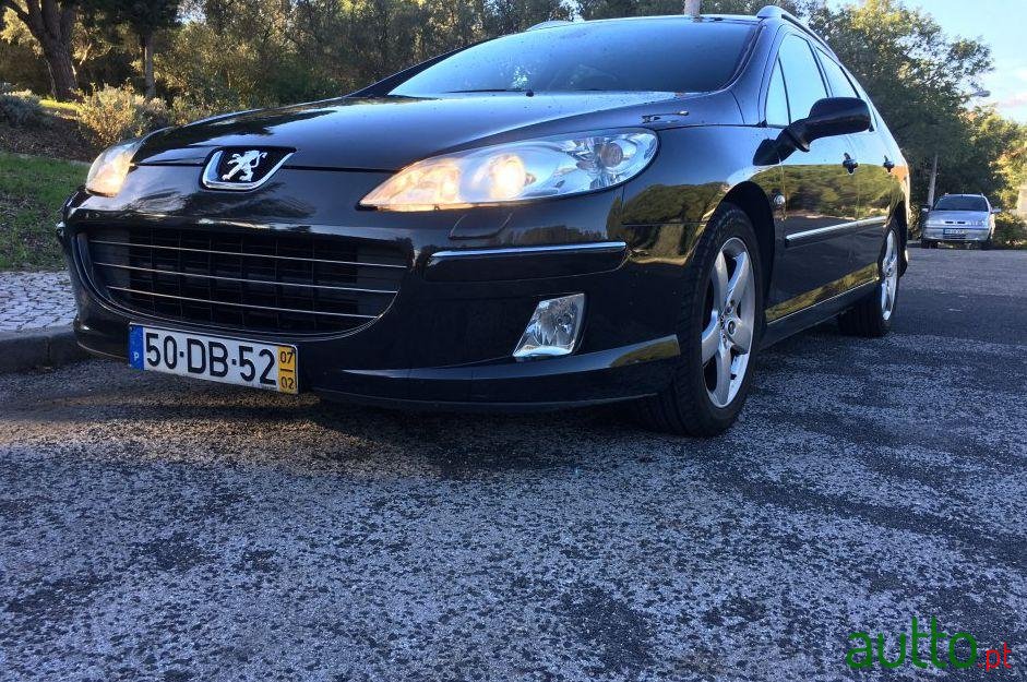 2007' Peugeot 407 Sw 2.0 Hdi Se Navteq Auto. photo #1