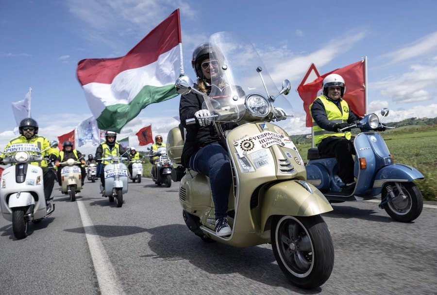 Vespa’s 80th Anniversary Party Might Be The Most Italian Thing Ever