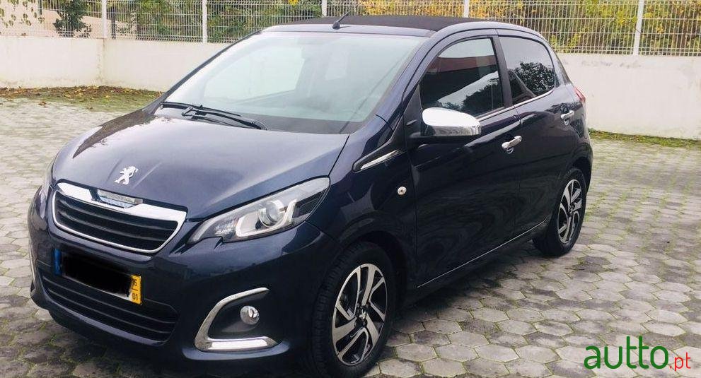 2015' Peugeot 108 1.0 Vti Alurre Cabrio photo #1