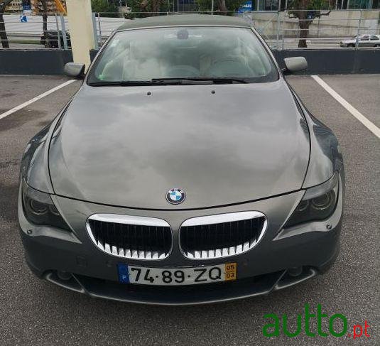 2005' BMW 630 Cabrio photo #2
