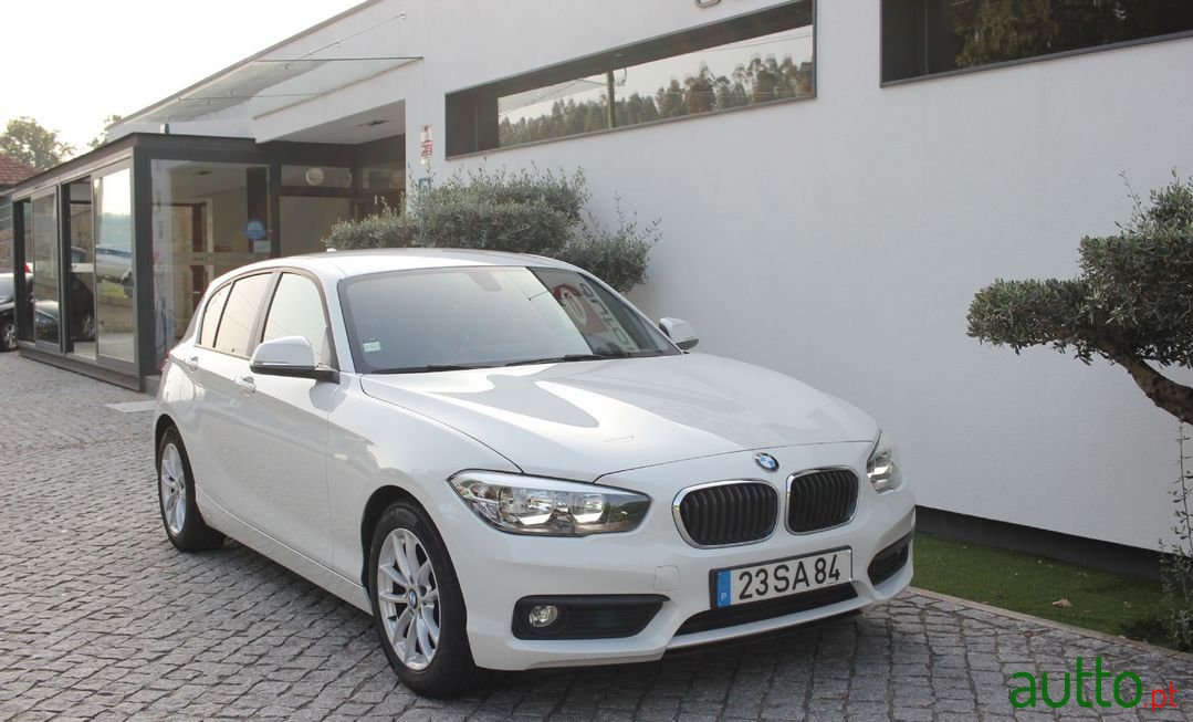 2016' BMW 116 photo #6