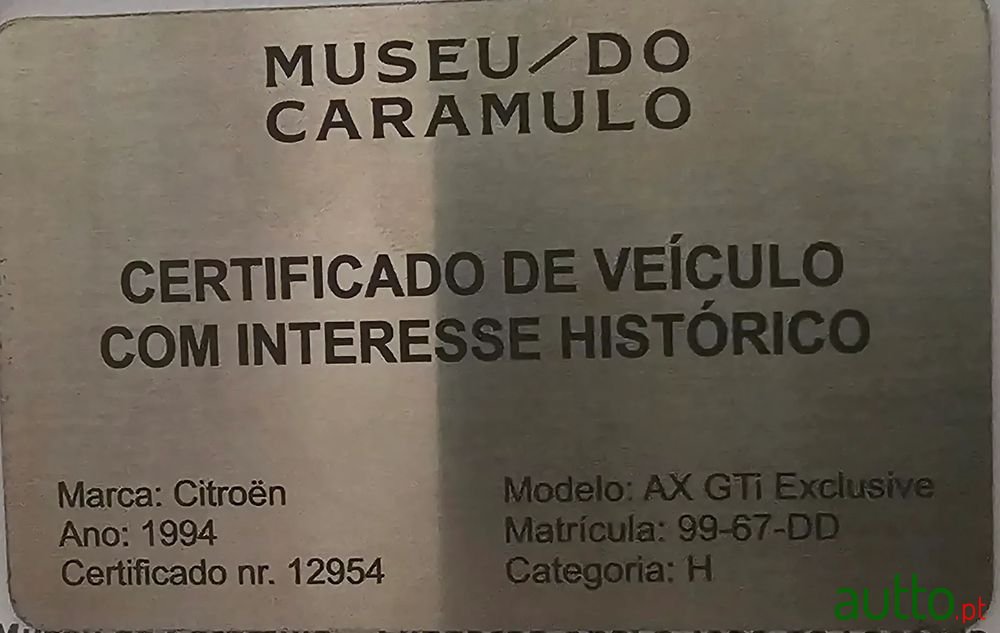 1994' Citroen AX 14 Gti Exclusive photo #2