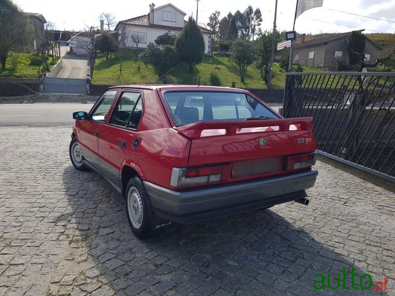 1989' Alfa Romeo 33 1.3 Red photo #3