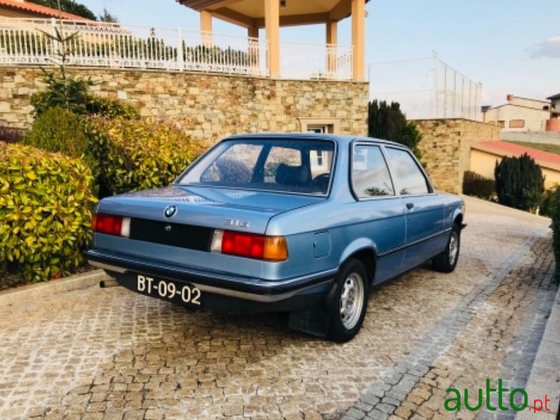 1981' BMW 316 photo #3