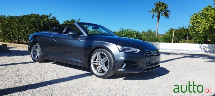 2018' Audi A5 factory original photo #3