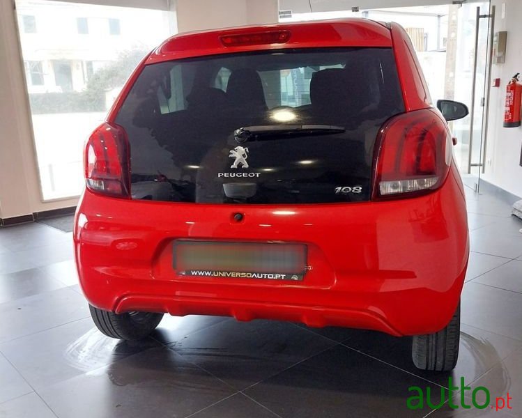 2018' Peugeot 108 1.0 Vti Style photo #5