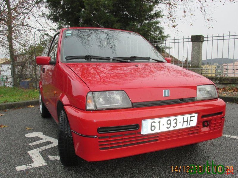 1996' Fiat Cinquecento Sport photo #1
