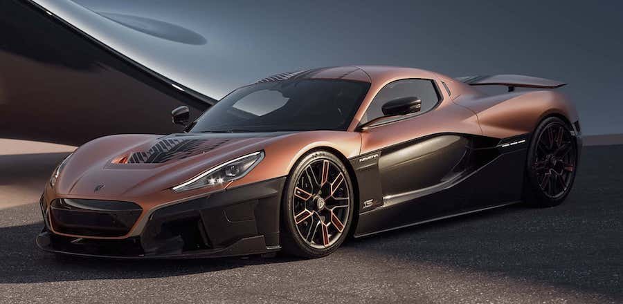 Rimac Marks 15th Anniversary With Limited-Edition Copper Nevera