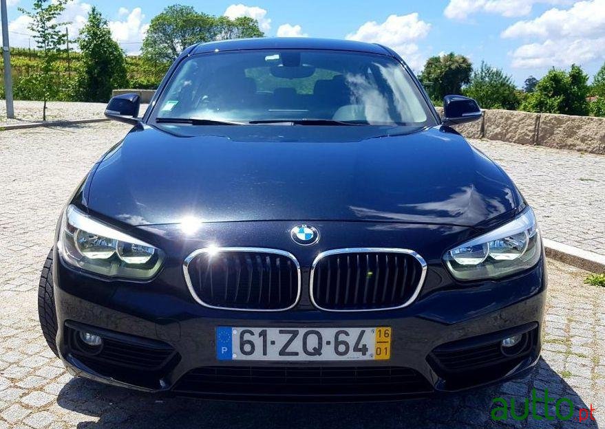 2016' BMW 116 photo #1