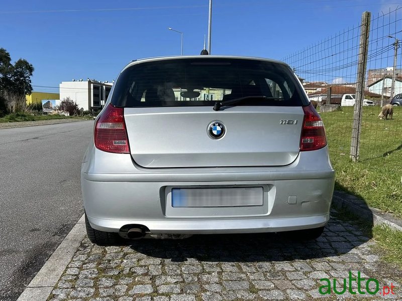 2007' BMW Série 1 I photo #4