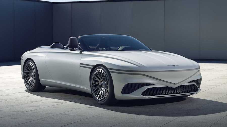 Genesis reveals luxury all-electric X Convertible concept