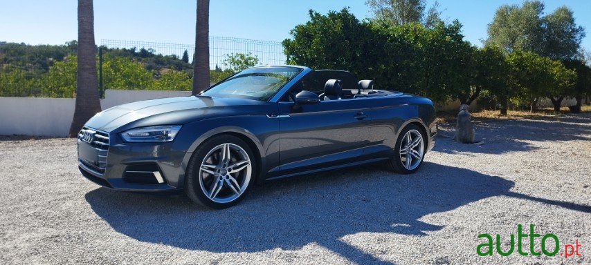 2018' Audi A5 factory original photo #1