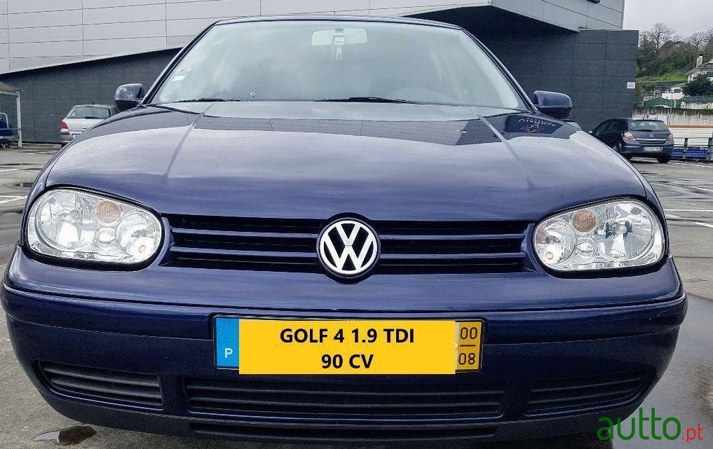 2000' Volkswagen Golf 1.9 Tdi Confortline Ac photo #2