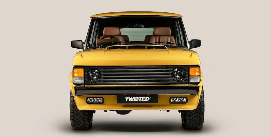 This Range Rover Restomod Packs A Corvette V8—And Costs More Than a Supercar