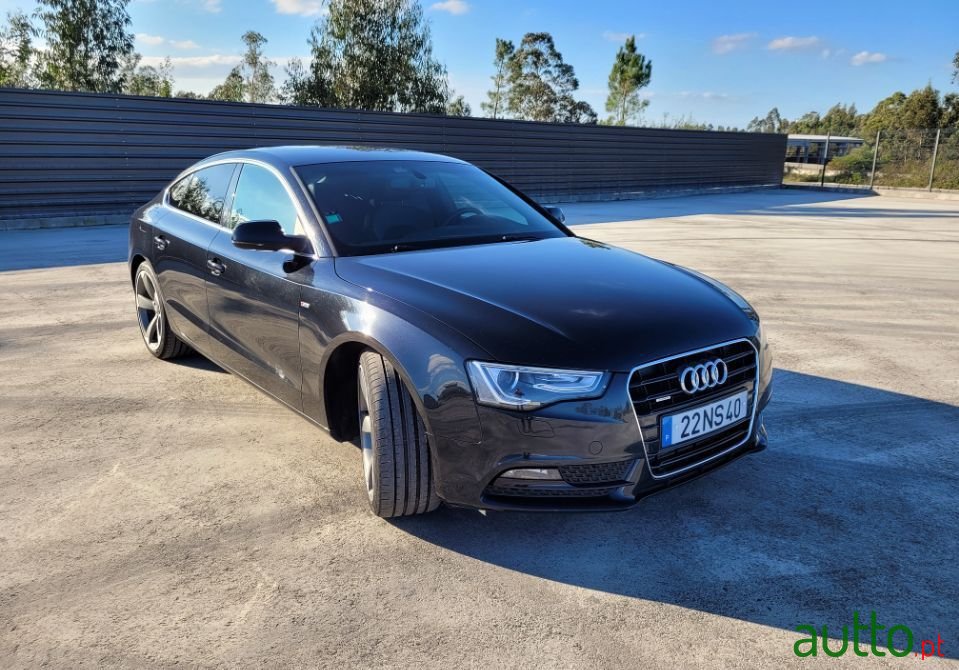 2013' Audi A5 Sportback photo #1