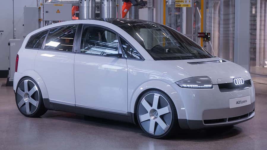 Audi's Electric A2 Restomod Makes More Sense Than You Think