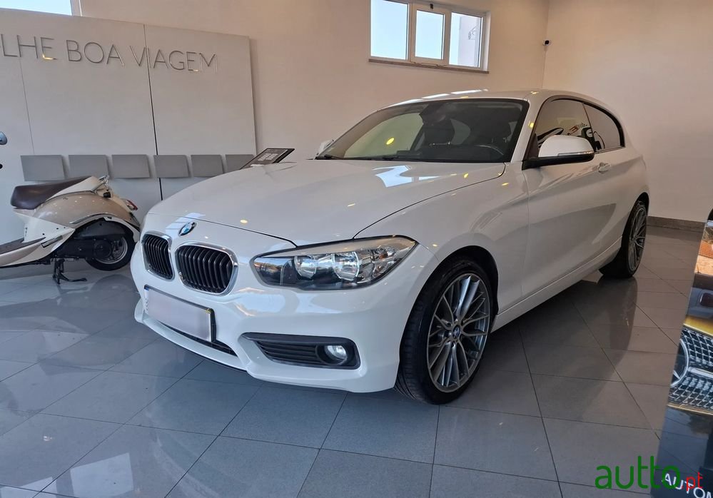 2015' BMW Série 1 D Advantage photo #3