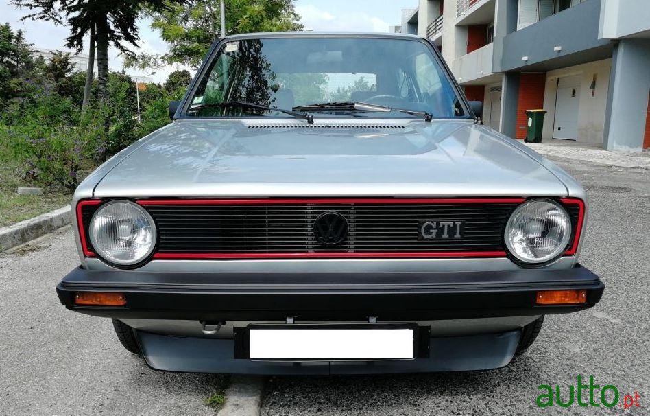 1982' Volkswagen Golf I Gti photo #2