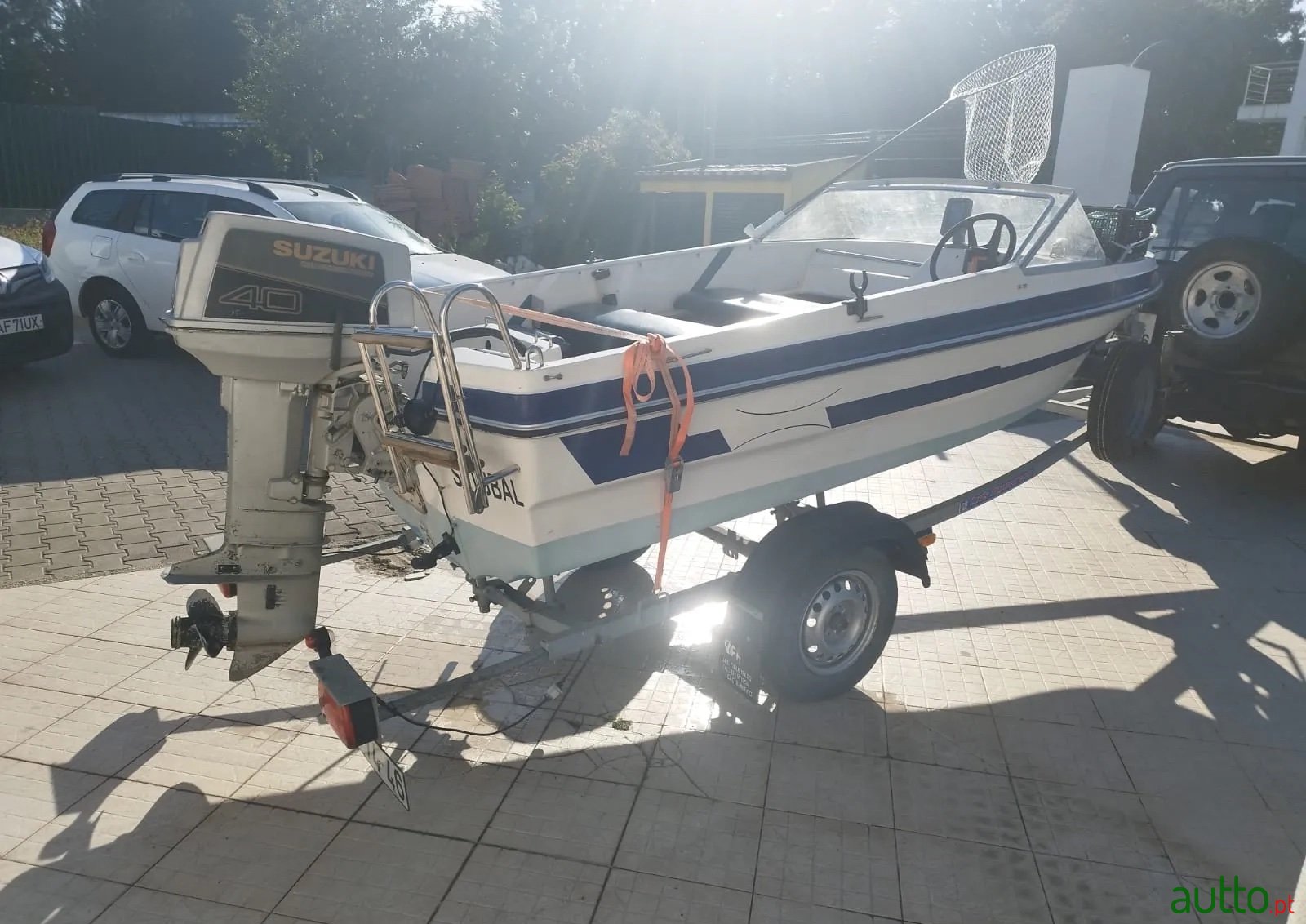 1992' Fibramar 404 Motor 2 tempos 40 Cv photo #1