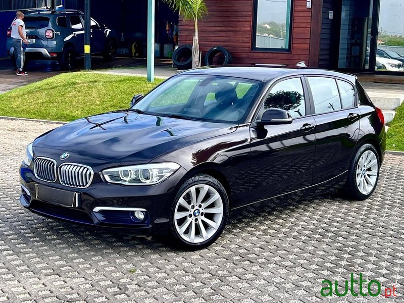 2016' BMW Série 1 D Line Luxury photo #1