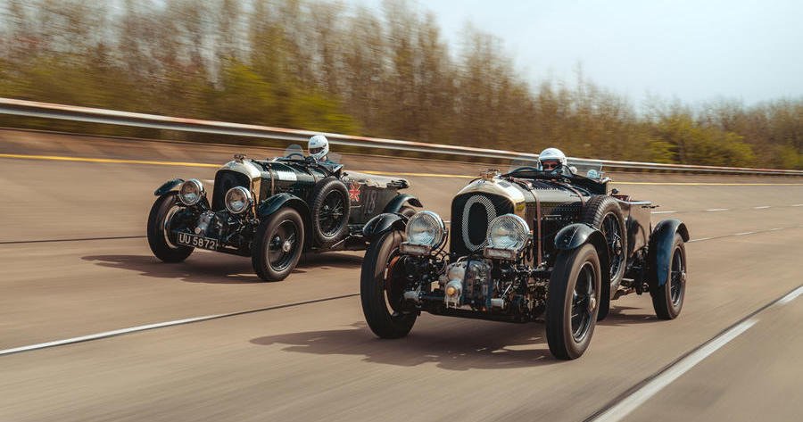 Blast in the past: reborn Bentley Blower Continuation driven