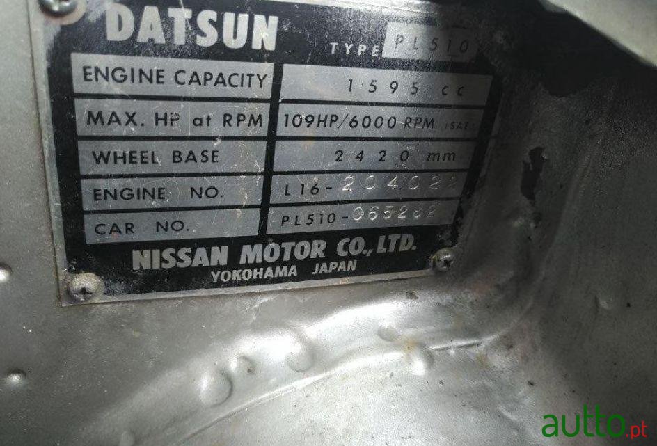 1969' Nissan 510 Sss photo #3