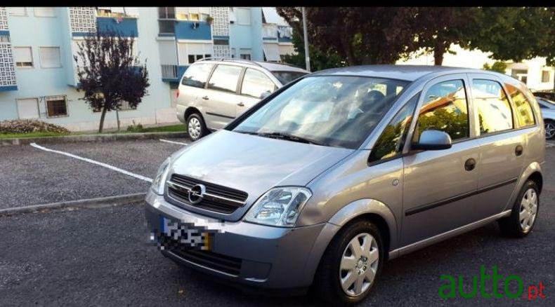 2004' Opel Meriva 1.7 Cdti Enjoy photo #1