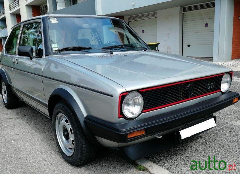 1982' Volkswagen Golf I Gti photo #4