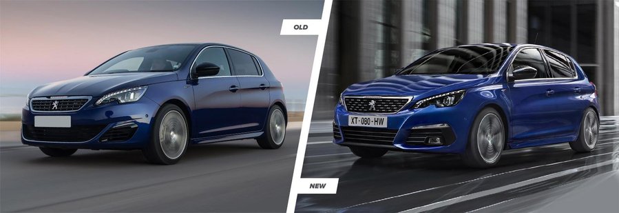 Peugeot 308 facelift