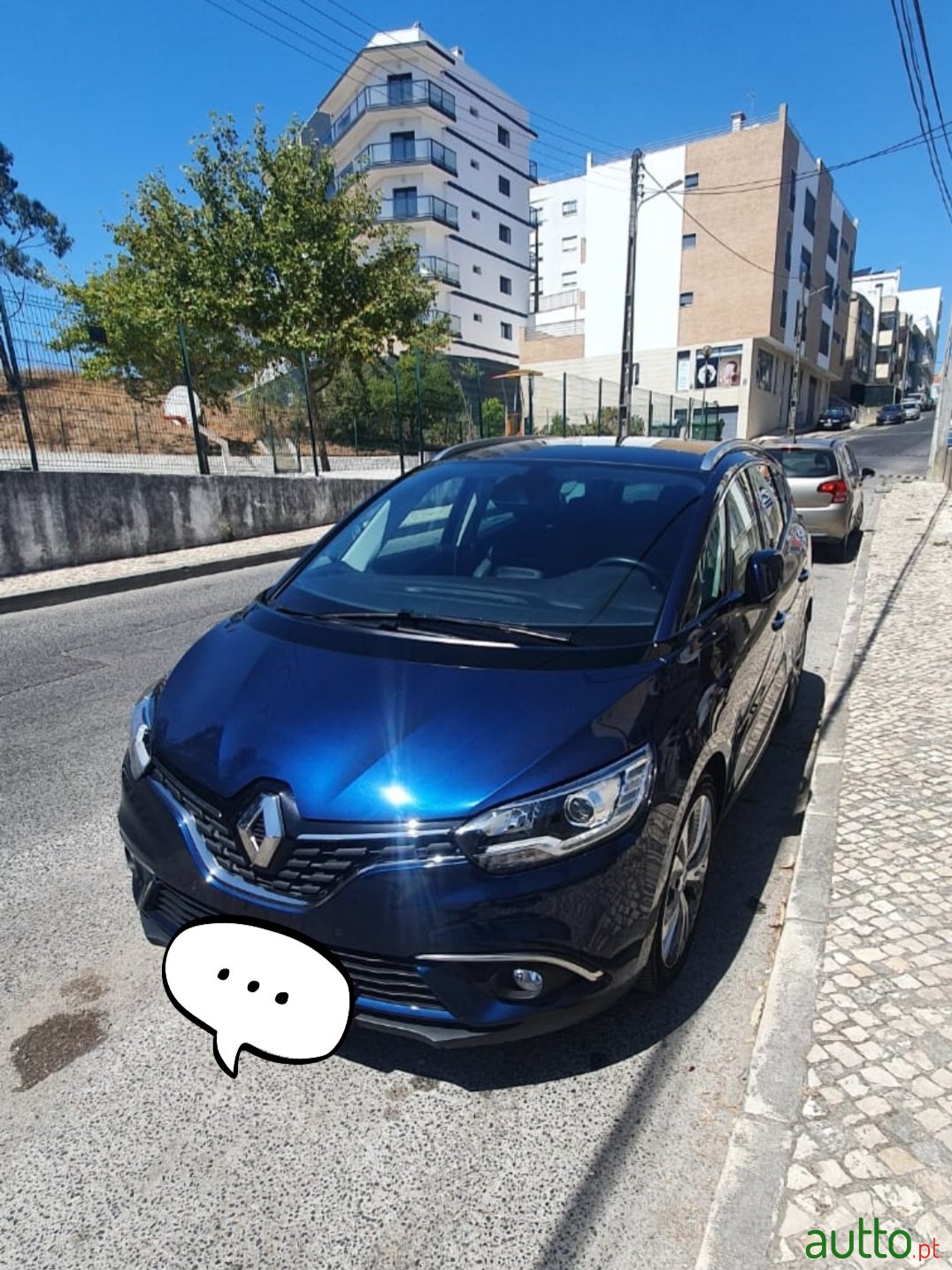 2019' Renault Grand Scenic 7 seater blue photo #4