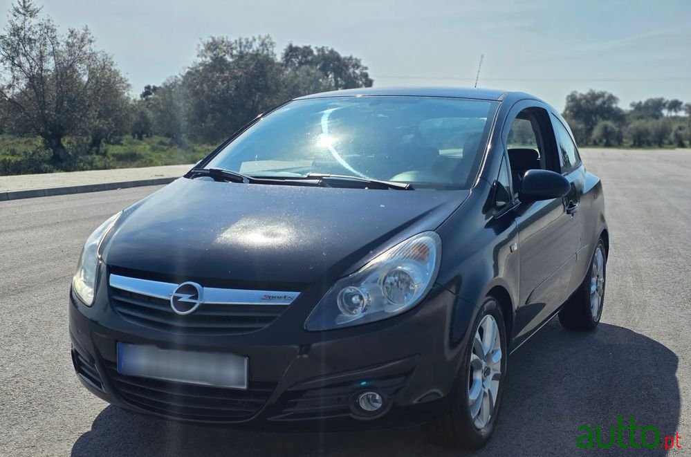 2007' Opel Corsa 1.2 Black Edition photo #1