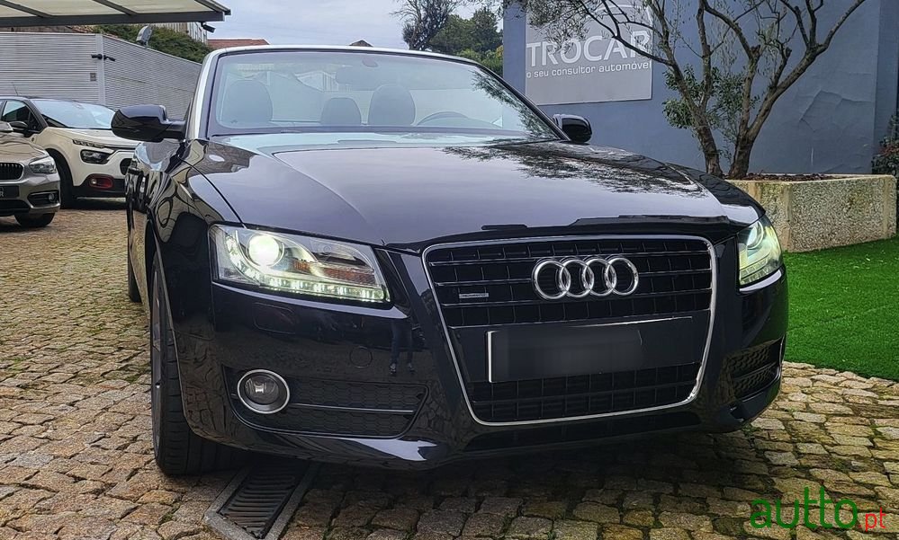 2009' Audi A5 Cabrio photo #2