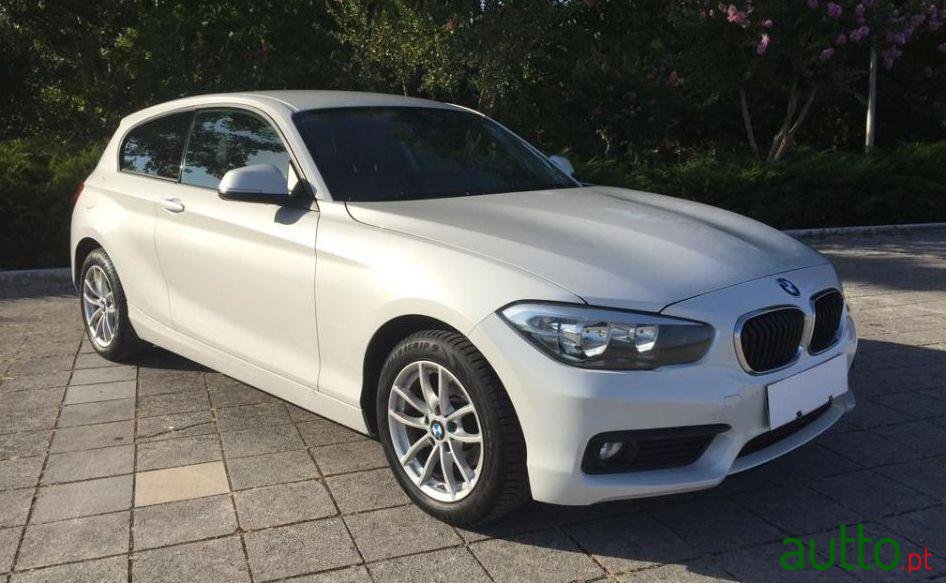 2016' BMW 116 photo #1