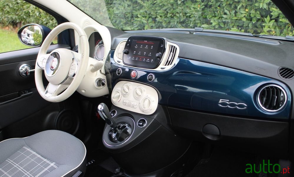 2020' Fiat 500 1.2 Lounge Mta photo #2